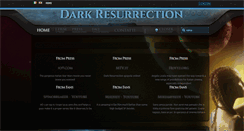 Desktop Screenshot of darkresurrection.com